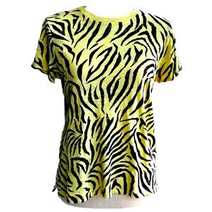 ATM Animal Print Cotton Tee